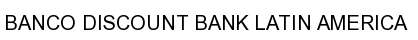 MIGRACION17: BANCO DISCOUNT BANK LATIN AMERICA