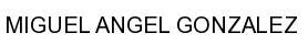 Enfermería: MIGUEL ANGEL GONZALEZ