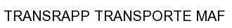 Transporte: TRANSRAPP TRANSPORTE MAF
